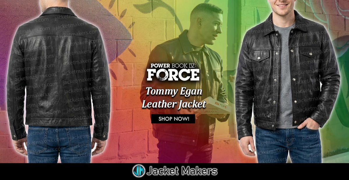 jacketmakers's tweet photo. #PowerBook IV Force #TommyEgan Black Leather Trucker #Jacket.
-------------------------
< Click On Link Shop Now >
https://t.co/64yO5sxPjF
#ootd #style #fashion #outfit #costume #cosplay #gift #highfashion #JosephSikora #fashiontv #blackjacket #truckerjacket #streetwear #giftidea https://t.co/XezbwEHaY8