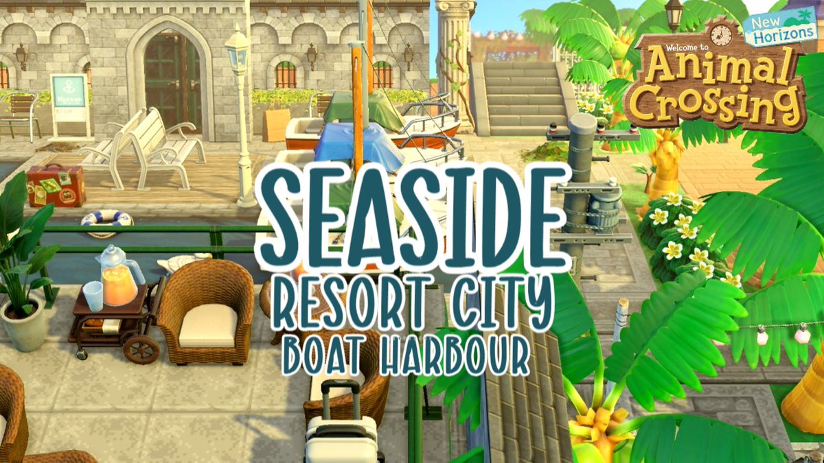cozydalia's tweet photo. NEW VIDEO!! I built a boat harbour on my new seaside resort city island SEABREEZE! check it out!!⛵️🌴☀️
LINK: https://t.co/JM2yobmboU
#ACNH #AnimalCrossing #ACNHDesign #AnimalCrossingNewHorizons https://t.co/rGSrL6EPNr