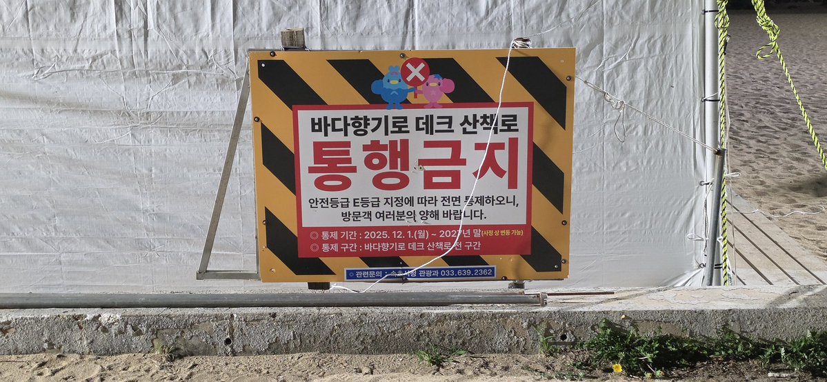 shkim1987's tweet photo. 허걱 속초 롯데리조트 옆 바다향기로 안전등급 E 나와서 폐쇄했네요 ㄷㄷㄷ https://t.co/Jd5RBENLzk