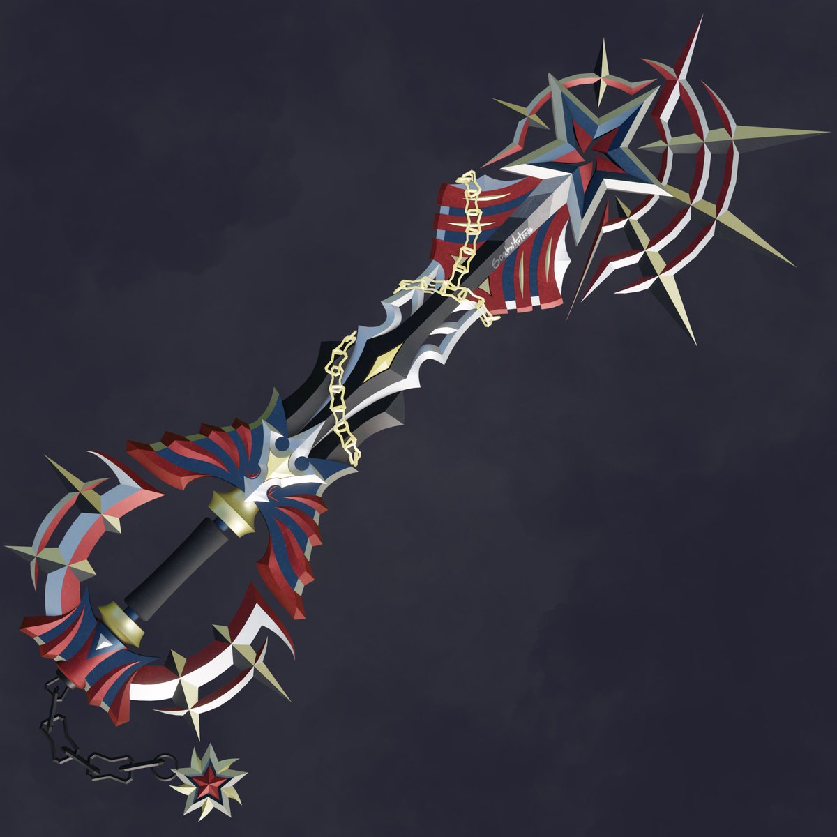 SoakuArt's tweet photo. Keyblade adopt: Void Star
Message me on Discord if interested
Happy 4th! 🎆
#kingdomhearts #keyblade https://t.co/UIgXLLhG7S