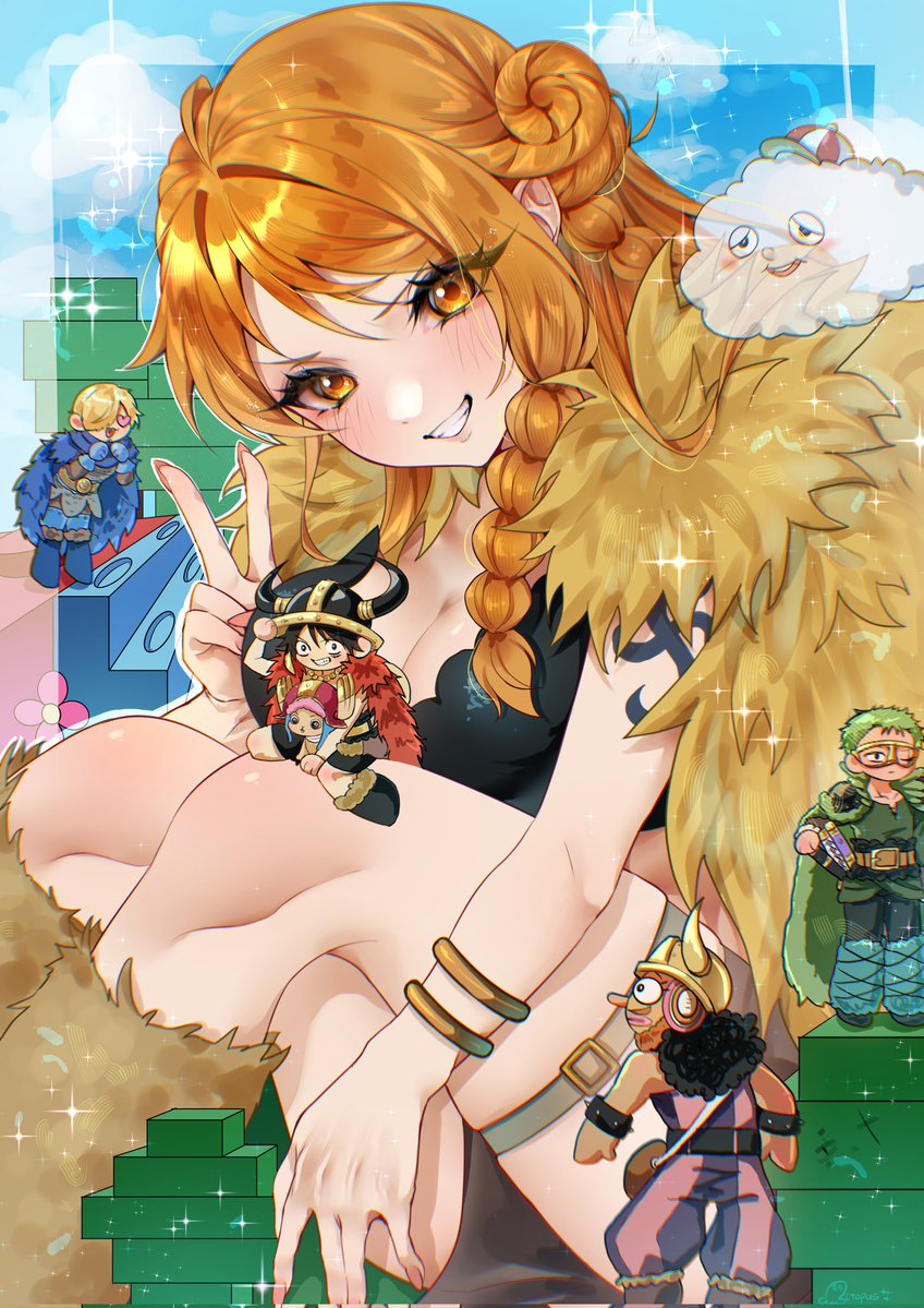 akaakasa0215's tweet photo. #ナミ誕生祭2026 
ナミさんおめでとう🍊💖
（再掲） https://t.co/pm1X8O3Hq1