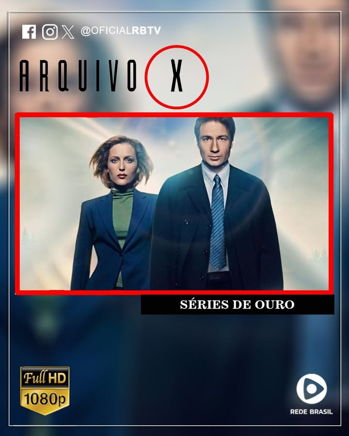OficialRBTV's tweet photo. Arquivo X em Séries de Ouro, hoje, sexta, a partir das 22h20!

Acompanhe pelo site: https://t.co/ExEWtJpi2q

#RedeBrasilDeTelevisão #OficialRBTV #ArquivoX https://t.co/p2KrCMOc5m