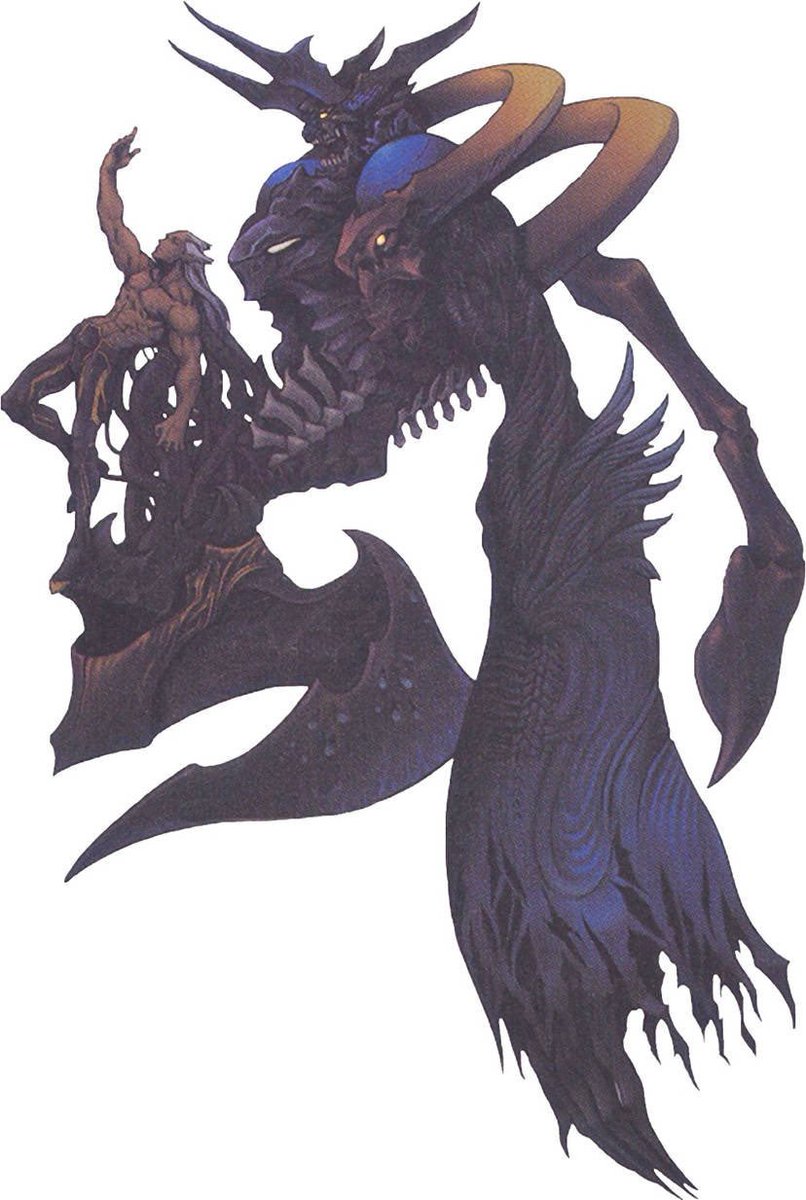 dansomacritic's tweet photo. Sou um ferrenho admirador de como o Tetsuya Nomura reutiliza os conceitos dos seus design de monstrão https://t.co/6ZDMaPWgRL