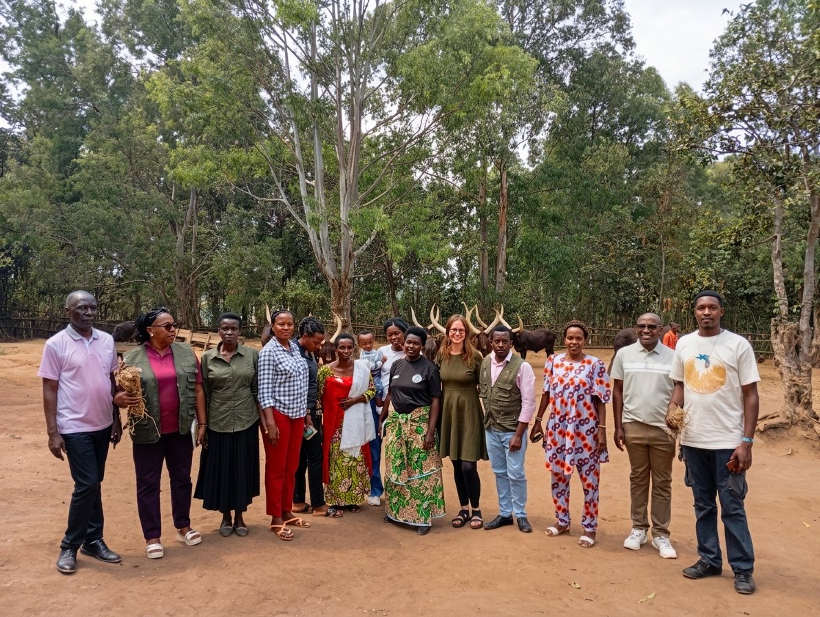 c_cdjp's tweet photo. Sous l'appui d'Agiamondo-SCP, le staff CDJP Gikongoro est depuis hier le 02 au 03 Juillet 2026 dans un team day. Il a pu visiter le Palais Royal de Nyanza et a réflechi sur son travail en vue du renforcement de l'esprit d'équipe et de l'amélioration de son travail quotidien. https://t.co/p2a05JMFjw