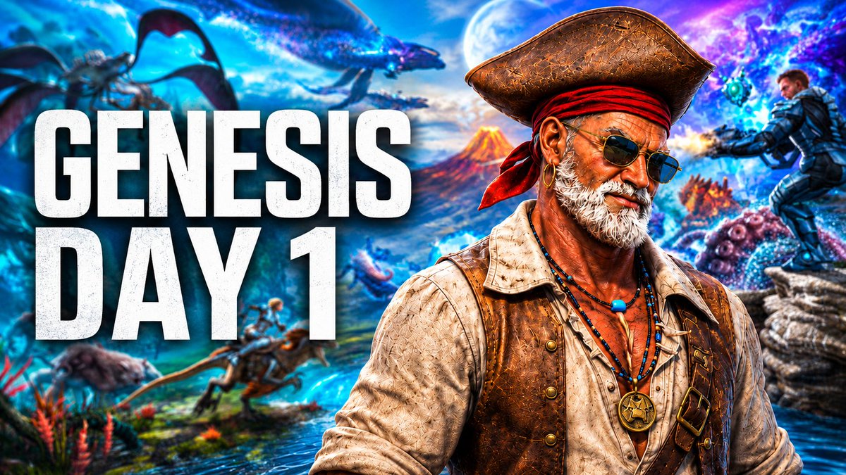 BardockSenpi's tweet photo. Patiently waiting for the long awaited #ArkSuvivalAscended #Genesis to launch a day late and a doubloon short. https://t.co/192pCwg5OM