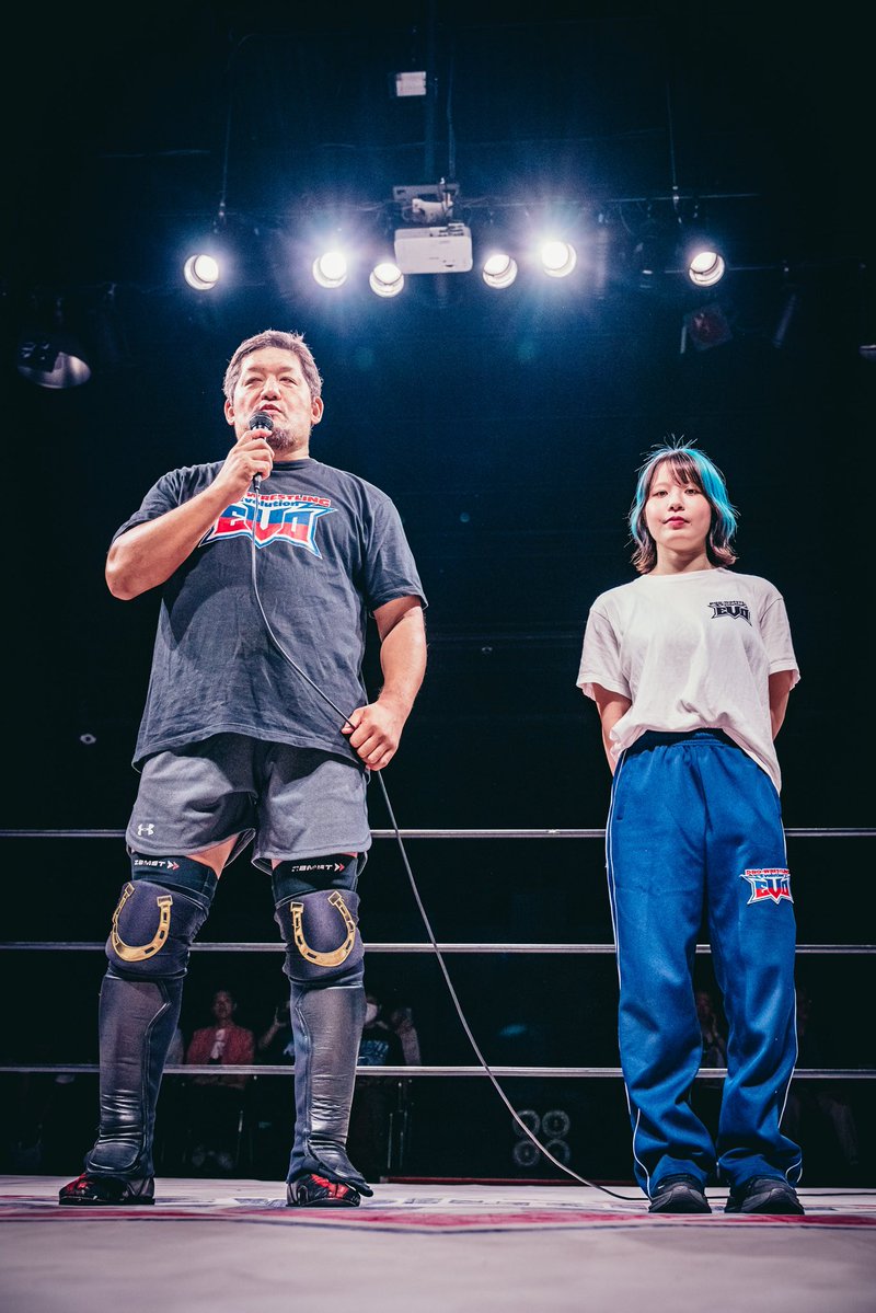 evolutionjpw's tweet photo. 【#Evo_pw 志翠ヒカリ(しすい　ひかり)
デビュー決定🎊！！】 

プロレスリングEvolution7.3新木場大会にて
発表させていただきました。
〜株式会社リプロライフプレゼンツ〜新人オーディションで合格した、練習生の志翠ヒカリです。
プロレスリングEvolutionに、新たなメンバーが誕生いたします！

デビューは、8月5日（水）#Evo_pw 8.5新木場大会

新生Evolutionを是非会場で応援をお願いいたします‼️

#レッツエボリューション
