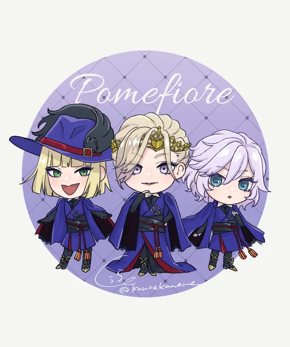 ミニキャラ練習ポムフィオーレ