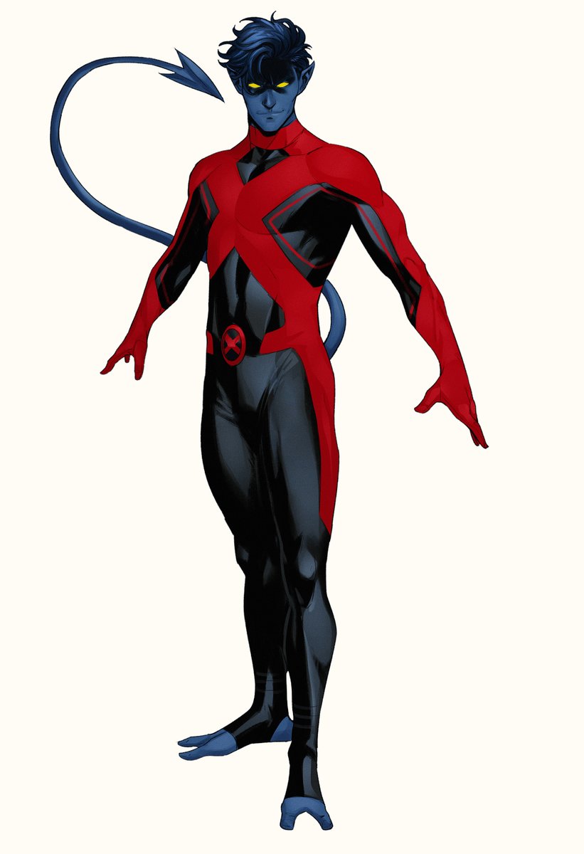 Filipe_sca's tweet photo. I really thought I had posted this here, but actually I hadn't. So here is the full view of Kurt!
.
.
#marvel #xmen #nightcrawler #fanart #artwork #digitalart #redesign #clipstudiopaint #art #digitalartist https://t.co/jRh4l1PJ60