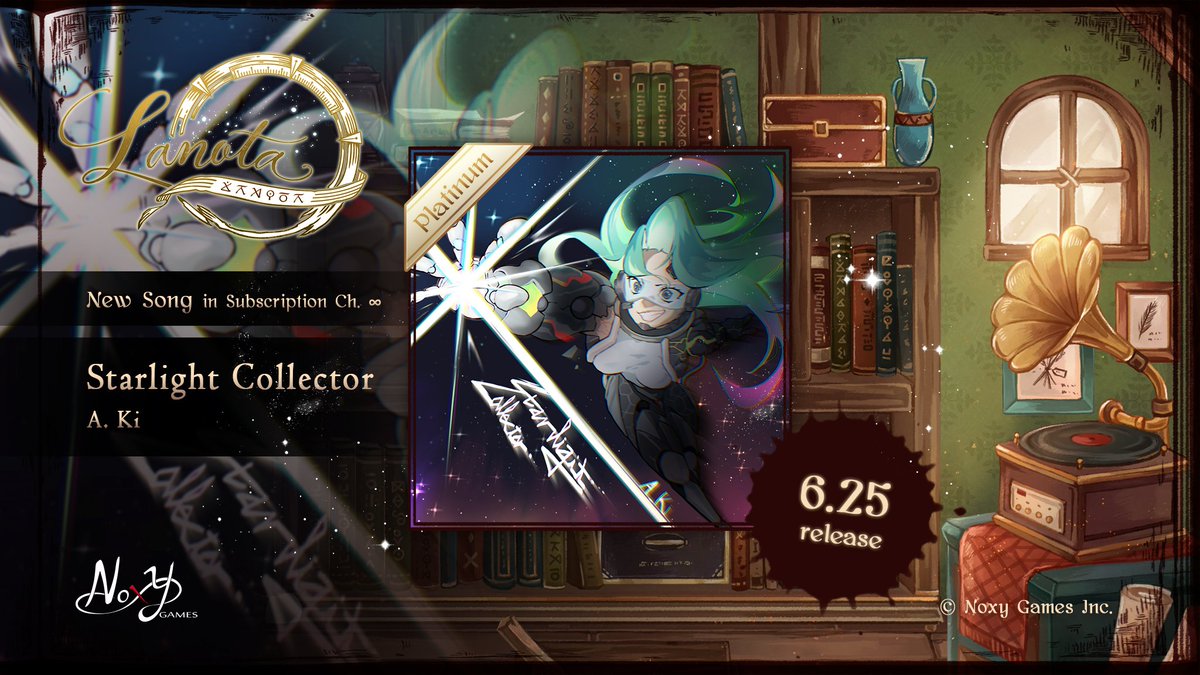 full_combo_max's tweet photo. A new song is in the infinite library!
This week in Lanota, it's Starlight Collector (A. Ki)! Buy the pass to play it now! Remember that it's Platinum!
#Lanota https://t.co/eccUZbzqpV