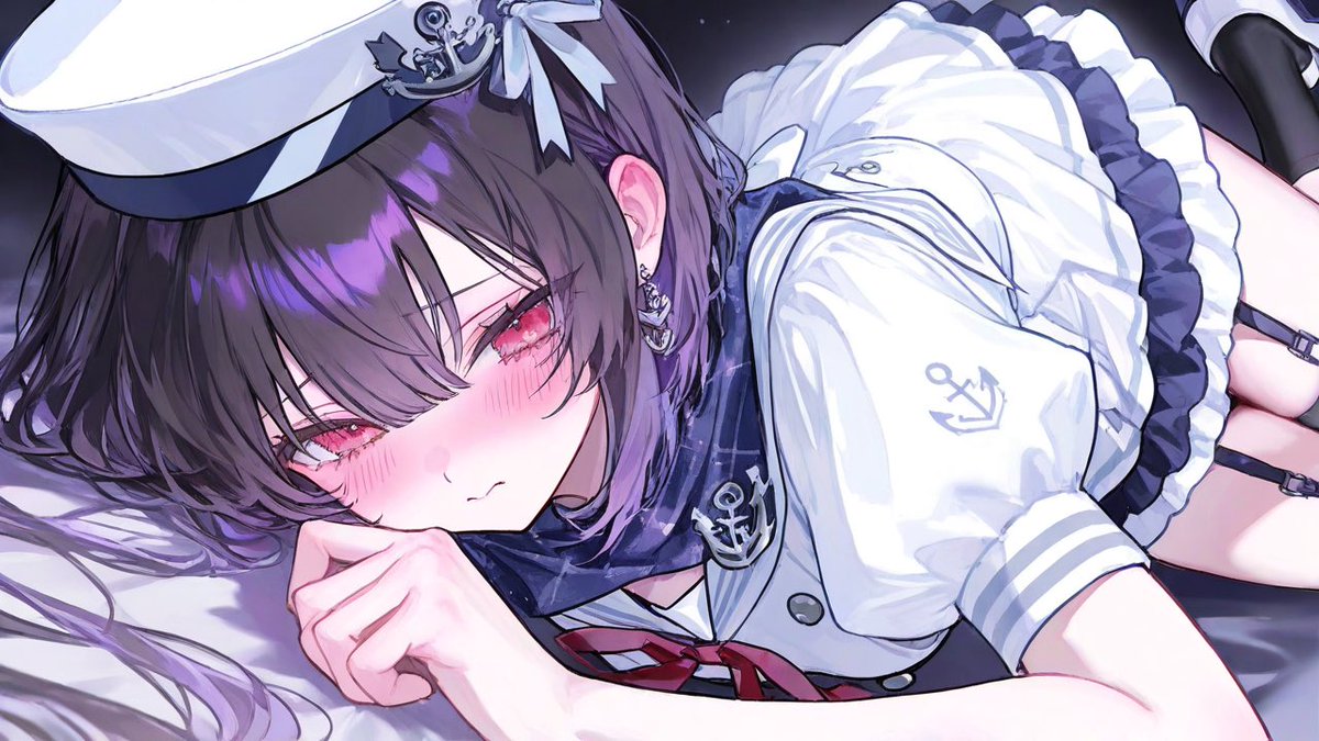 aaa__hai's tweet photo. 素敵なプロンプトお借りしました⚓💕 https://t.co/99JcY1XQ3y