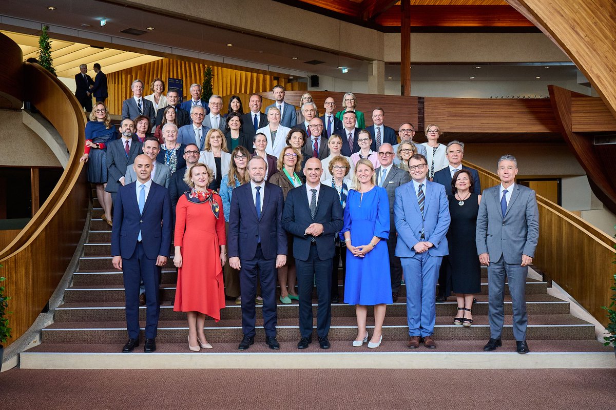 CyprusinCoE's tweet photo. La Représentation Permanente de Chypre souhaite une excellente continuation à  l'Ambassadrice du🇲🇪, Božidarka Krunić, et à l'Ambassadrice de 🇳🇱, @tanjagonggrijp, à l'occasion de la fin de leurs missions à Strasbourg. Tous nos vœux de réussite pour la suite de leurs parcours ! https://t.co/TFpPy8kaRg