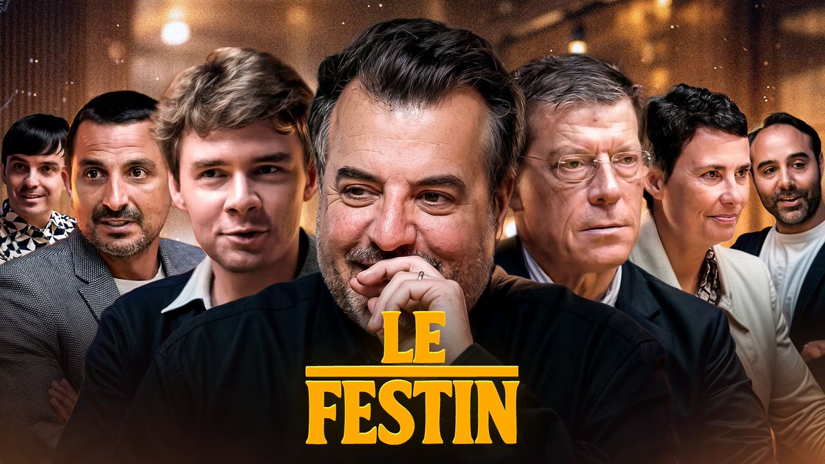 siliconcarnesf's tweet photo. C'est le dernier Festin de la Saison 1. Et je voulais marquer le coup.

Demain, je publie un épisode pas comme les autres.
On a tenté un truc un peu fou. Six repas dans la même journée. 40 invités au total. Des tables qui s'enchaînent les unes après les autres et des conversations toujours aussi passionantes.

Les trois premières tables. Trois ambiances et des conversations en mode no bullshit :
→ A-t-on les politiques qu'on mérite ?
→ Vivre 1000 ans, vous prenez la pilule bleue ou la pilule rouge ?
→ La neurodivergence : superpouvoir ou excuse collective ?
→ Et si notre vie n'était qu'une simulation ?

Rendez-vous demain. 🍽️ 
https://t.co/qfZUT9Ajmz