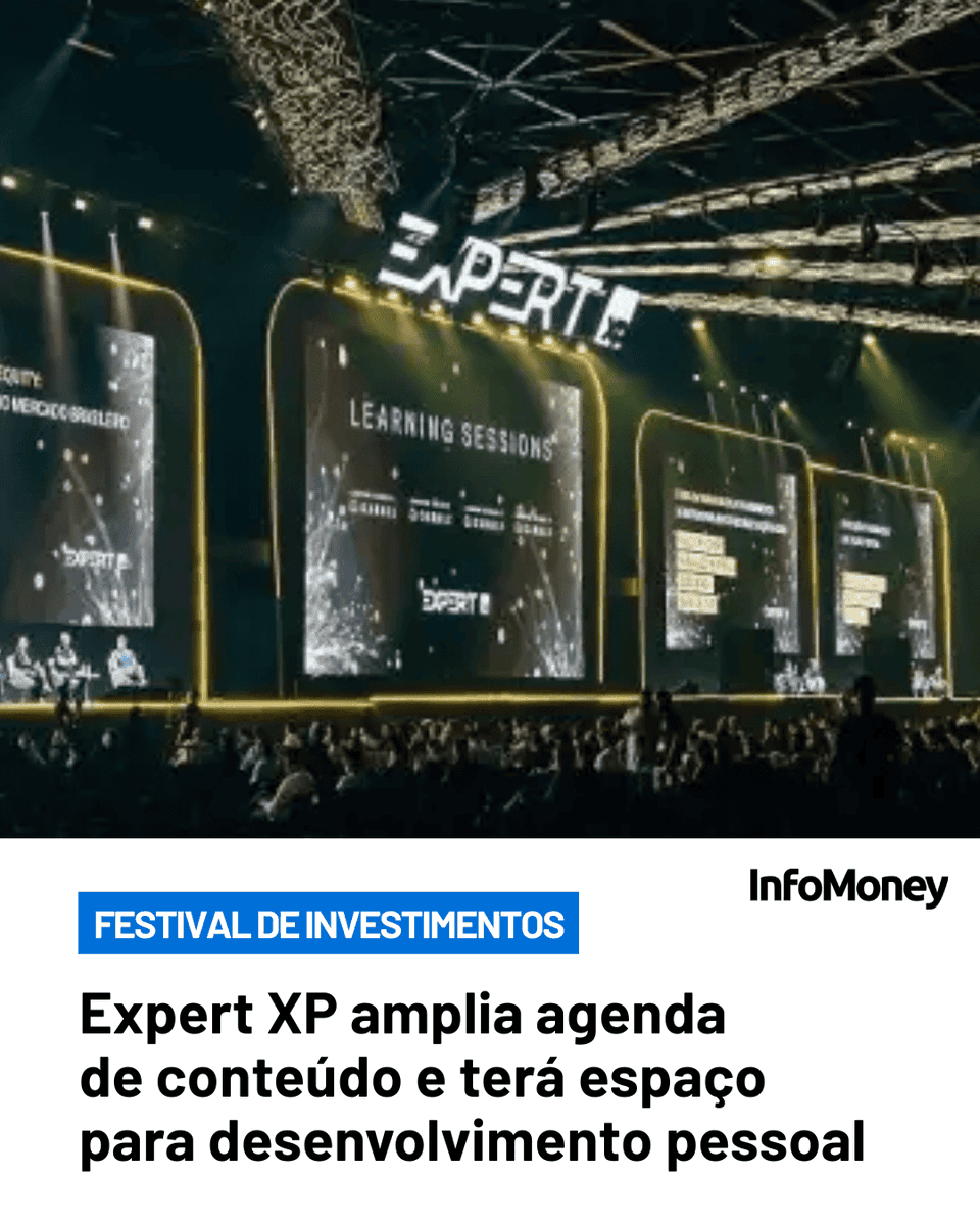 infomoney's tweet photo. Em parceria com a B3, o Insper, a XP Educação, a Planejar e a ANBIMA, o Connection Space reunirá especialistas e representantes de grandes instituições.
Leia mais no site do InfoMoney: https://t.co/zjNWUZocIr
Foto: Divulgação/XP
#XP #XPInvestimentos #ExpertXP #InfoMoney #Carreira