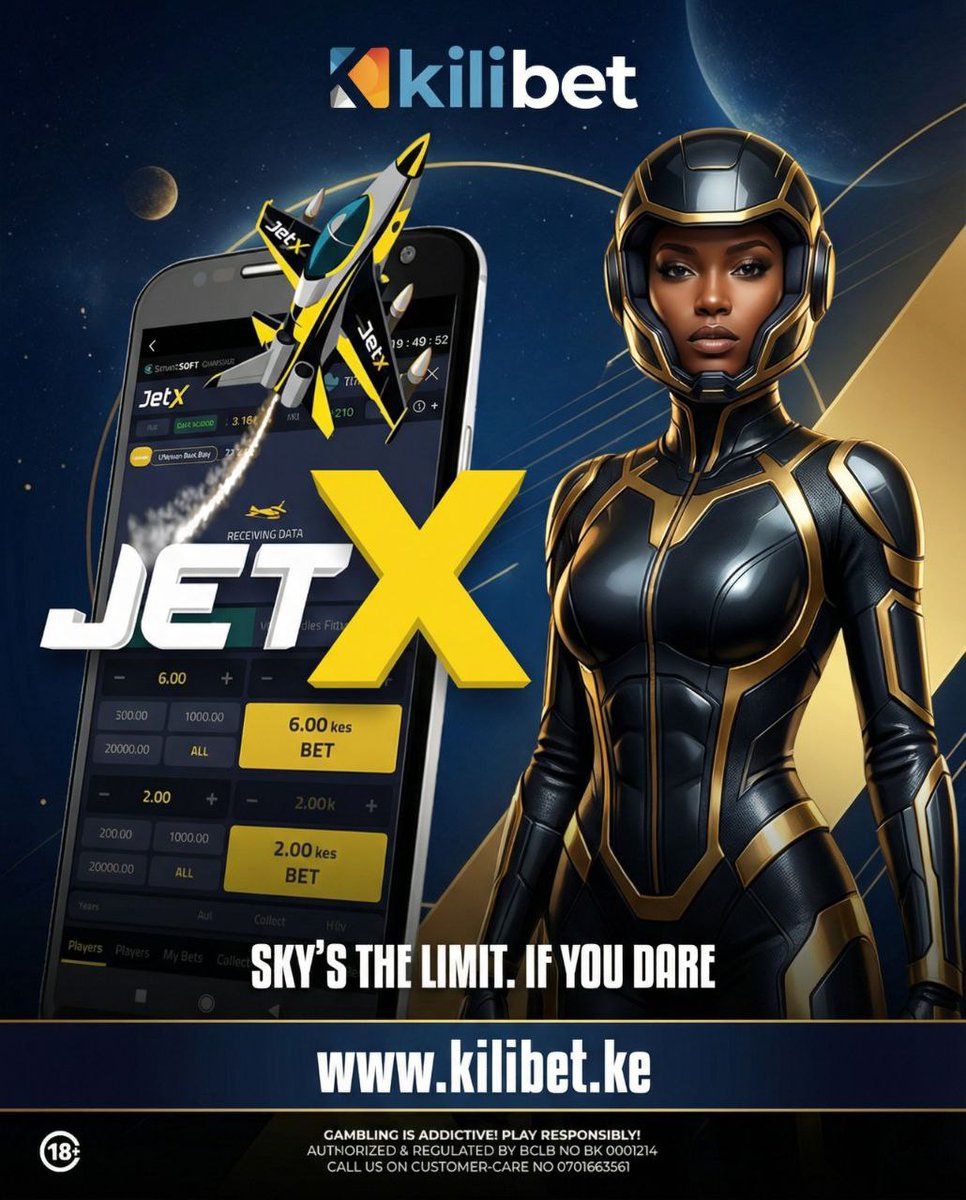 kilibet_ke's tweet photo. One flight. Endless possibilities. ๐๐
๐ Watch the multiplier rise
๐ฏ Pick your moment
๐ Every round is unique
Ready to explore JetX?
18+ | Play Responsibly | T&Cs Apply
#Kilibet #JetX #PlaySmart #PlayResponsibly https://t.co/C9ZCl4heDi