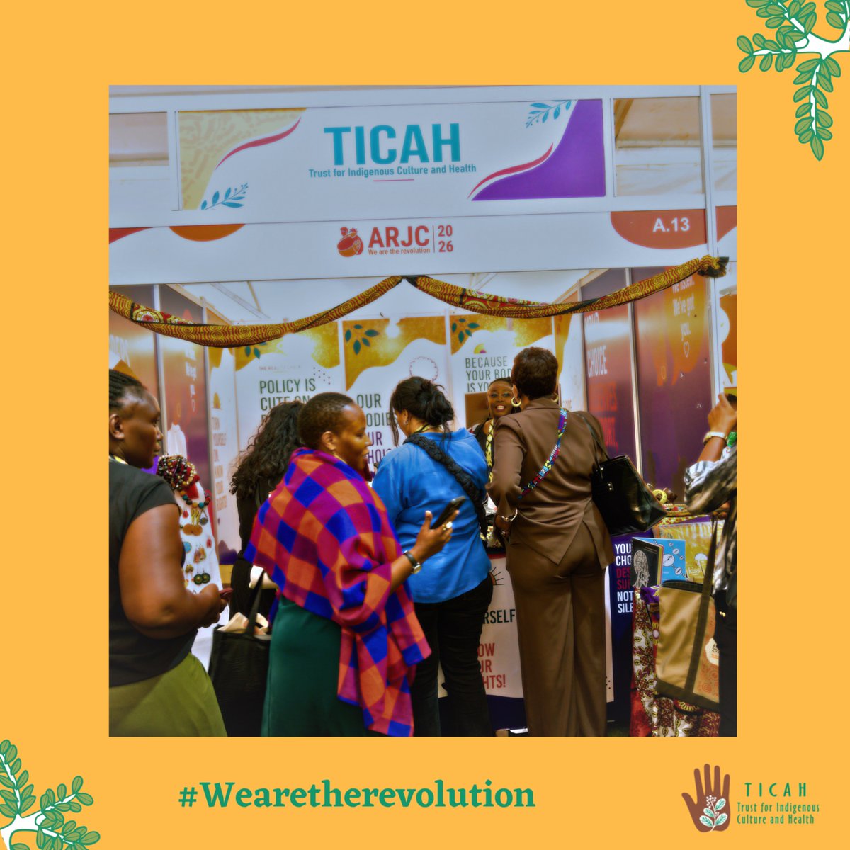 TICAH_KE's tweet photo. At #ARJC2026, our booth became a space for stories, questions and honest conversations about health, culture, care and freedom. Thank you to everyone who stopped by and reminded us that some of the most meaningful moments are created together.
#WeAreTheRevolution https://t.co/PWrLzr1Kqw