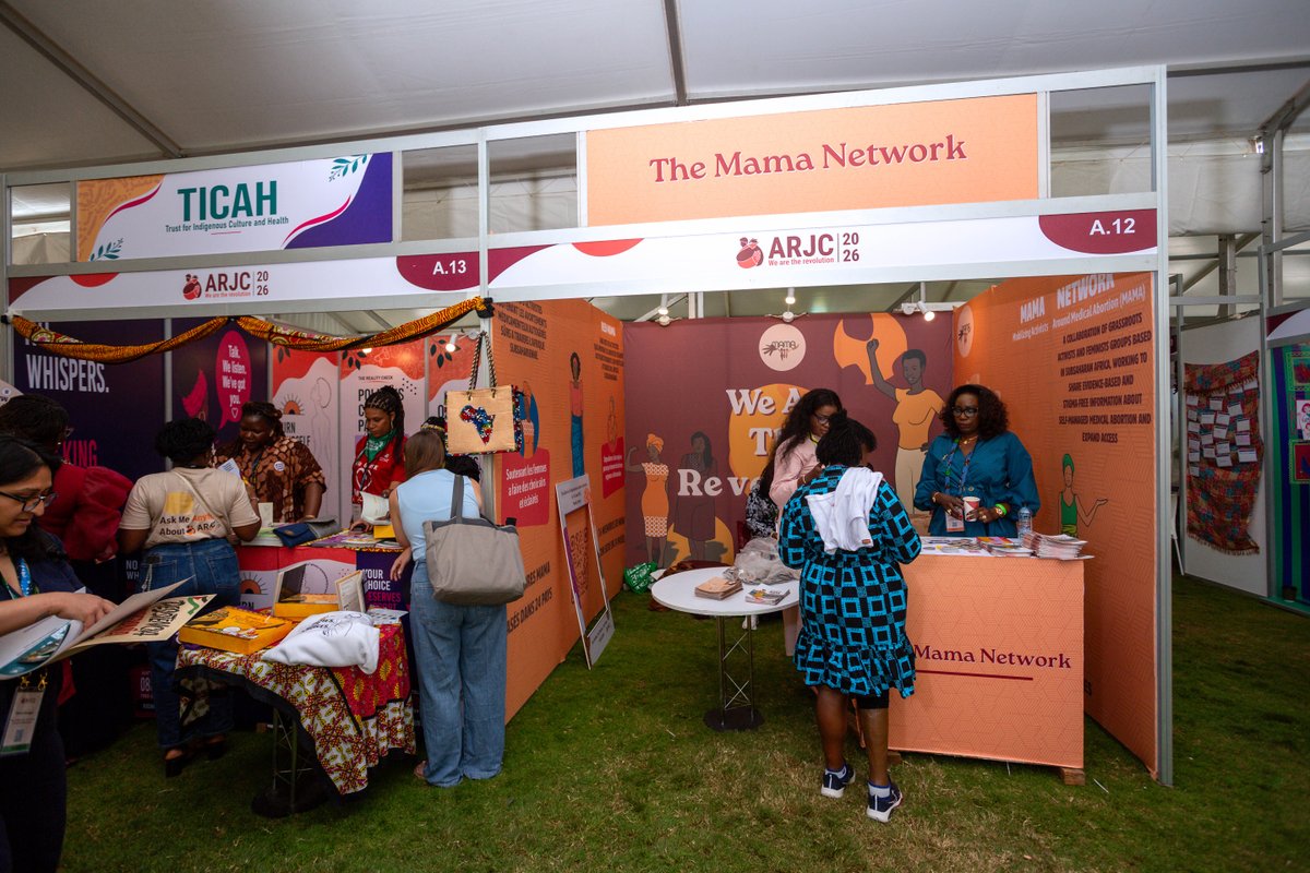 TICAH_KE's tweet photo. At #ARJC2026, our booth became a space for stories, questions and honest conversations about health, culture, care and freedom. Thank you to everyone who stopped by and reminded us that some of the most meaningful moments are created together.
#WeAreTheRevolution https://t.co/PWrLzr1Kqw