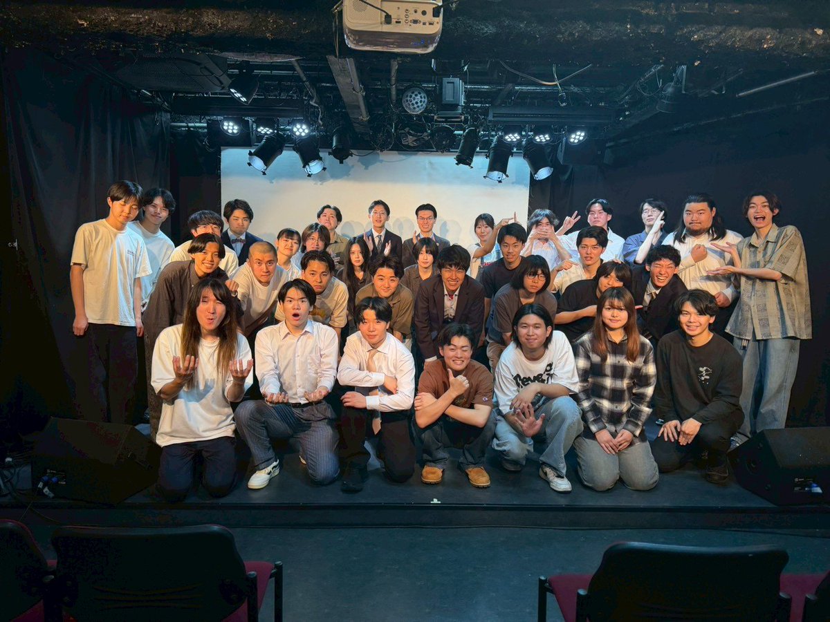 nu_ochiken's tweet photo. 【終演】
7月1日～3日に行われた第2回経商法定期ライブ｢改新｣にお越しいただいた皆様、誠にありがとうございました☀️

次回の｢改新｣は9/30(水)､10/1(木)､10/2(金)に池袋西口GEKIBAで行われます！またのご来場お待ちしております！！ https://t.co/rQz7uRiWLs