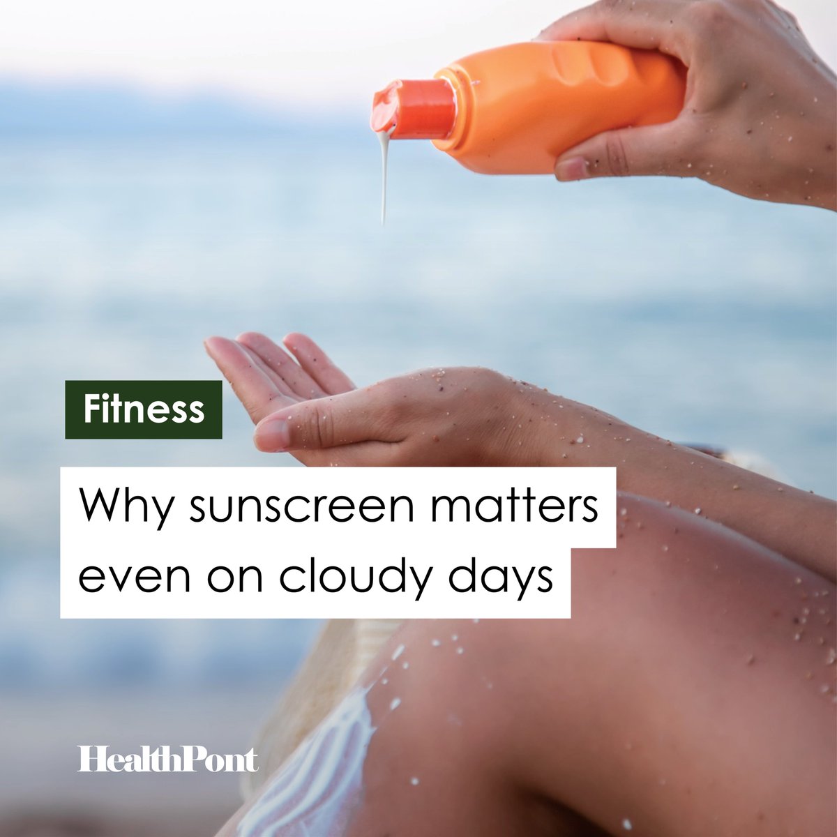 HealthPont's tweet photo. Clouds may block visible sunlight—but not all UV rays.

Daily sunscreen helps protect your skin from UVA and UVB exposure, even on overcast days.

☁️🧴 Learn why year-round sun protection matters. 

https://t.co/DxksLs2muy

#HealthPont #Sunscreen #SkinHealth #SunProtection https://t.co/oUAf2Sp5MZ