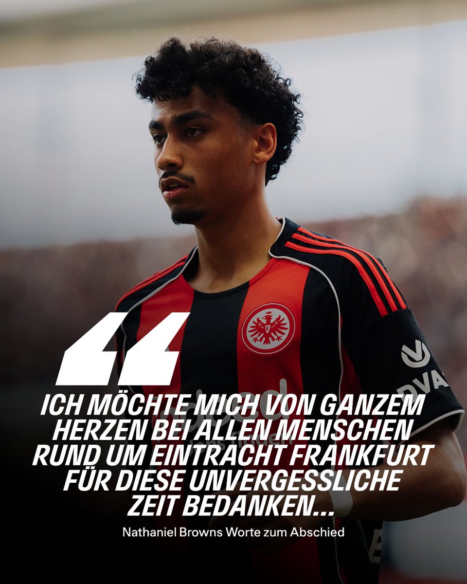 Eintracht's tweet photo. Worte zum Abschied 💬
#SGE https://t.co/utNEJ5b31c