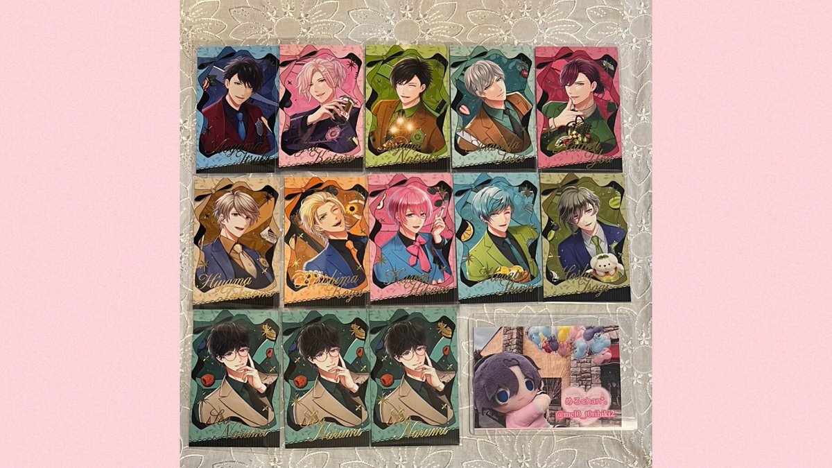 mel0_t0rihiki2's tweet photo. スタマイ アニメイトフェア Sugary Birthday 特典 フォトカード ノーマル
 【交換希望】
譲＊青山.由井.今大路.朝霧.菅野.荒木田.服部.桧山.神楽.槙.京介.新堂.桐嶋.可愛.宝生.日向.早乙女.瀬尾

お約束分とは別です◎

求＊宮瀬
④枚目みてください🌷 https://t.co/zYmKp2QZSq
