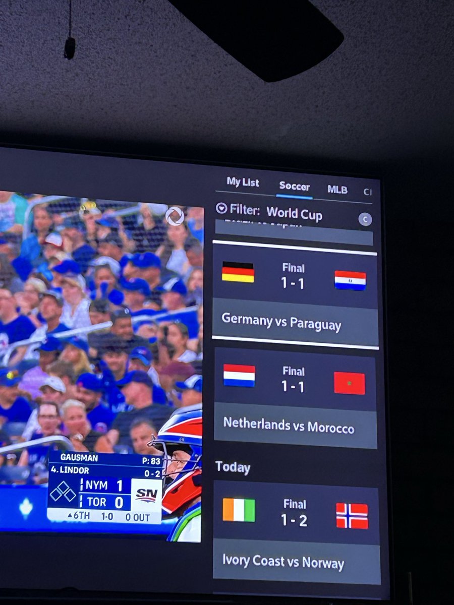 BerKnarism's tweet photo. @ProfMJCleveland During broadcasts the sports app shows games ending in a tie - in an elimination round.

What a weird game for North Americans to learn. https://t.co/iaHpVx6fWh