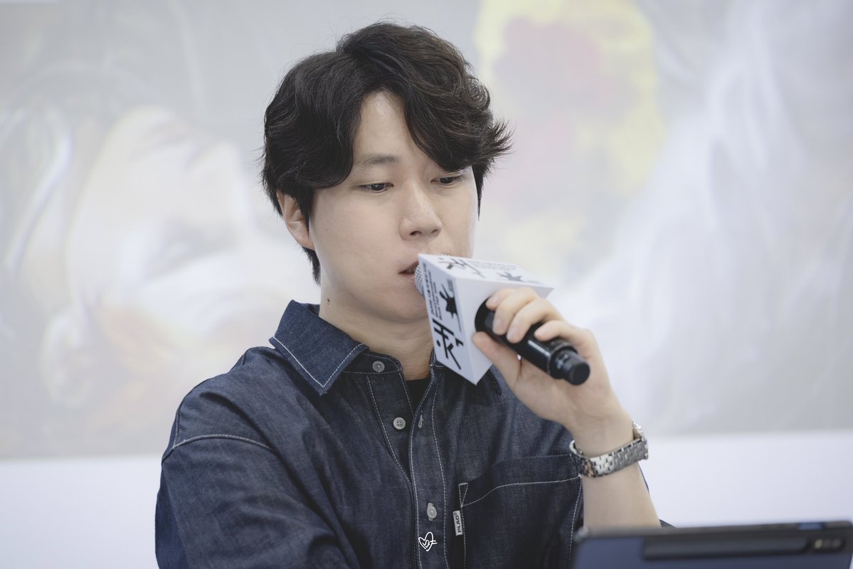 YesPercent's tweet photo. 260627 서울국제도서전

하렘의남자들 하이신스 役
 #성우정주원 https://t.co/4PDYf9osfW