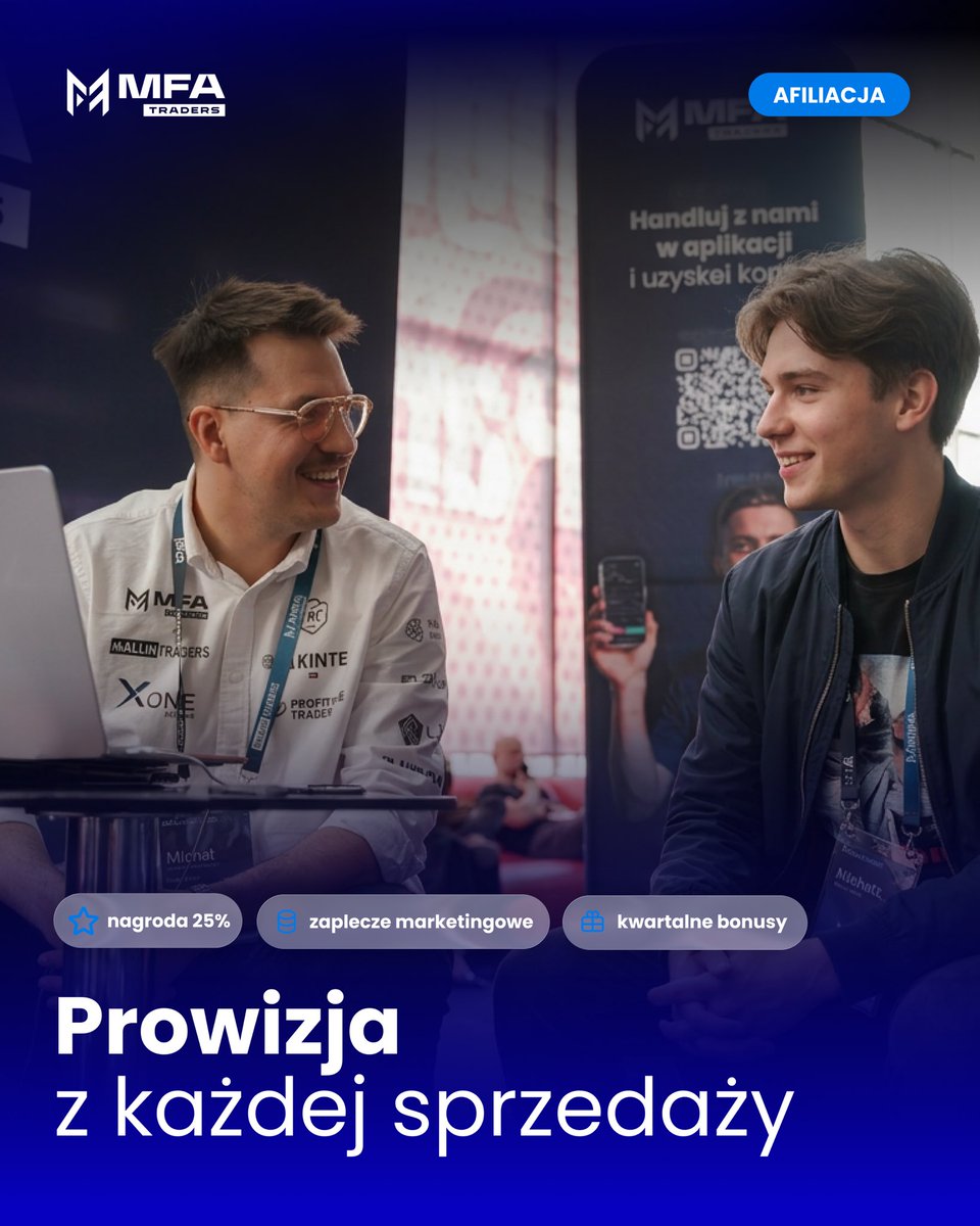 MFATradersPL's tweet photo. Tworzysz fajne treści i masz zaangażowanych odbiorców? Zróbmy z tego układ idealny! Zostań afiliantem MFA. 🤝

Wyślij DM, a podrzucę konkrety i liczby! 📩

#współpraca #program #afiliacja #partner #trading https://t.co/XE2k2m3tdx