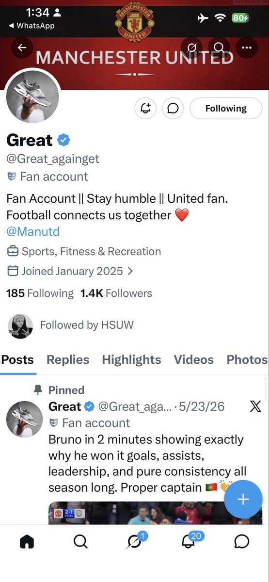 oojayy2's tweet photo. @isthaths @Great_againget Followed my boss @Great_againget @isthaths  Glory man United ❤️💯 

9068840017 Moniepoint precious https://t.co/322ftZXYZu