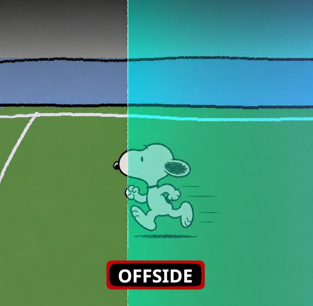 hecorteg's tweet photo. Así son los fuera de juego en el mundial https://t.co/LNBDntpYFE