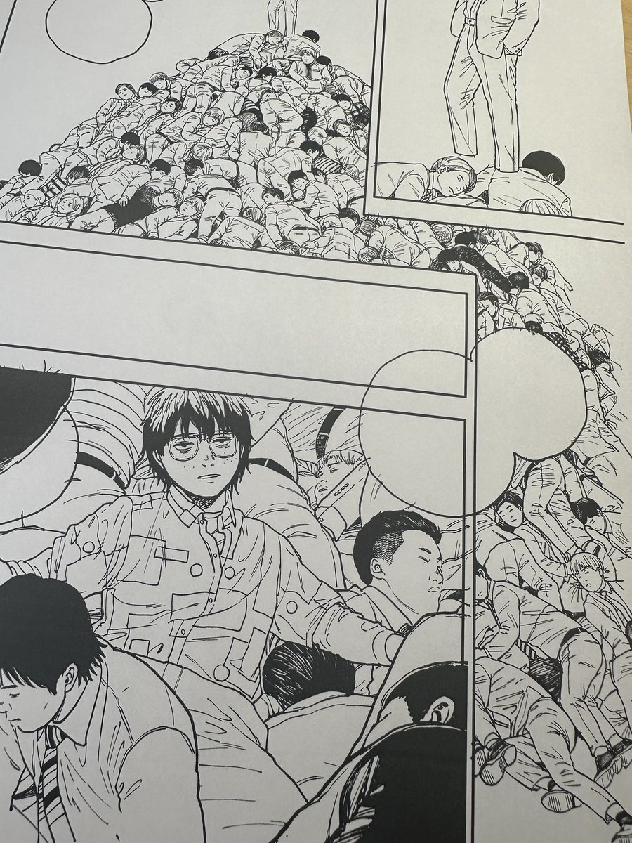 kasahara_masaki's tweet photo. 人、人、人、終わらない。
なんの漫画なんだ https://t.co/3Gwre3b3cE
