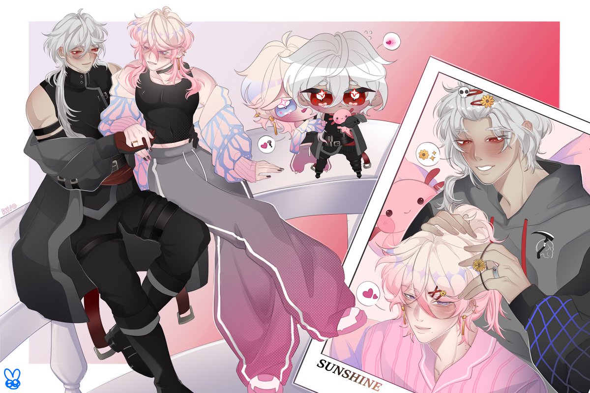 Natsuwanta's tweet photo. “What a lovely ring”

I finally finished my Casper x MC fanart prep for MCC for the fansign!! o7 
So excited!! 

#ADWD #ADateWithDeath https://t.co/QjdWNeZ7FA