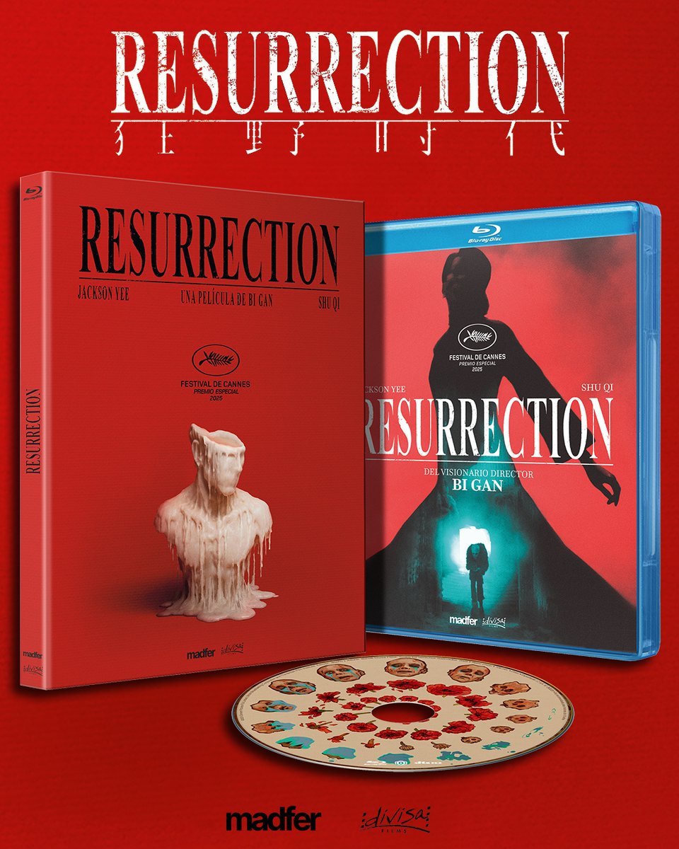 DivisaFilms's tweet photo. Es hora de soñar  

▶️#RESURRECTION 

Del visionario director🎬 Bi Gan  

📀Blu-ray™ + Funda (Incluye el cortometraje 'A Short Story' de #BiGan y numerosos extras).
🗓️Lanzamiento: 24 de agosto https://t.co/SI98ymLQeR