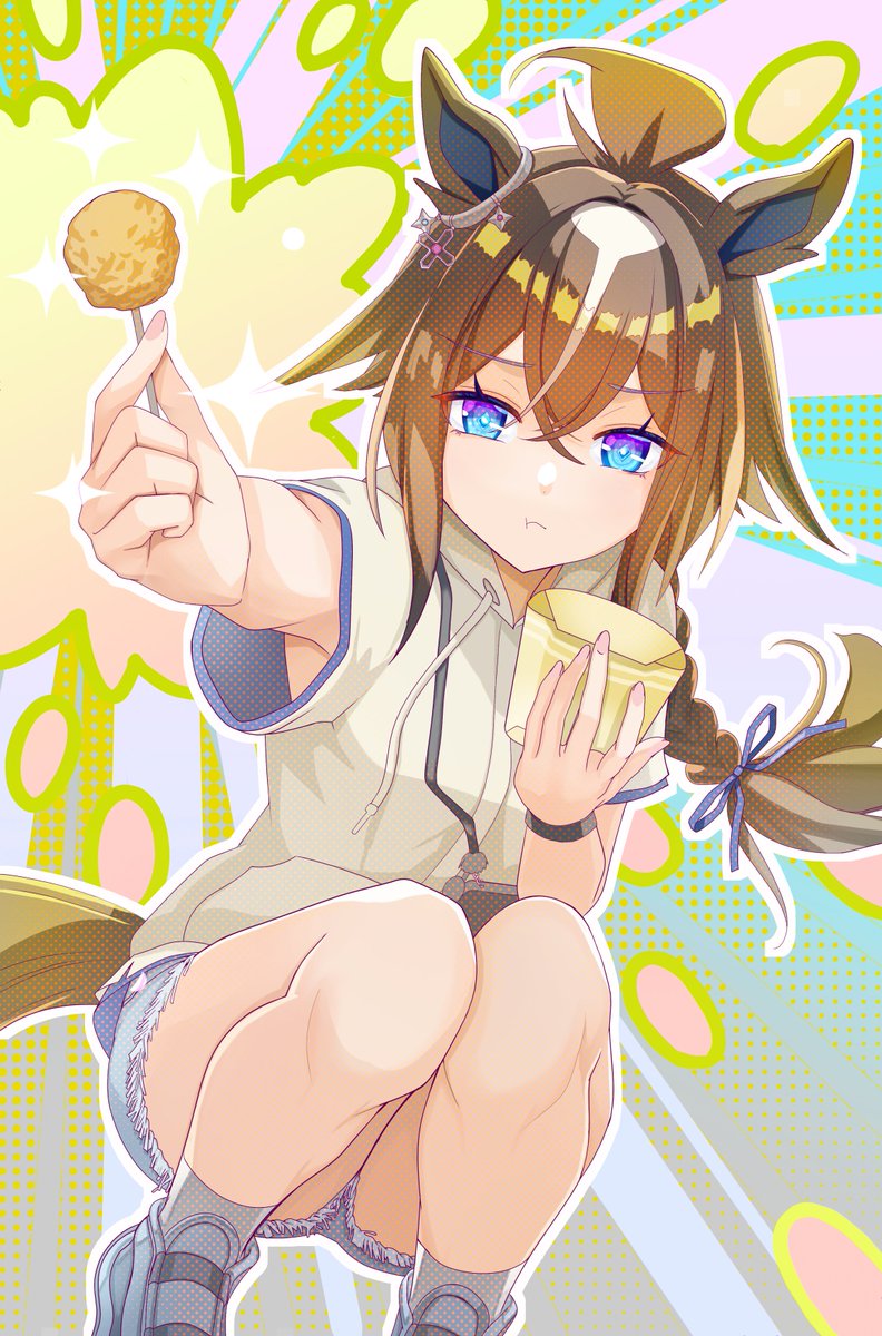 0niq029's tweet photo. エピファネイア（ウマ娘）描きました
＃エピファネイア
＃ウマ娘プリティーダービー https://t.co/oRbu9bGl0Q