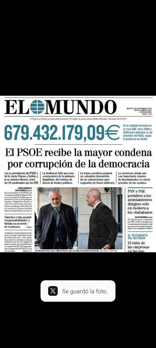 Tusiquevales28's tweet photo. @mjmonteroc La linea histórica es la que robas a manos llenas a los andaluces y no hay nadie en prisión.
#PsoeOrganizaciónCriminal https://t.co/nVIImPJ3OT