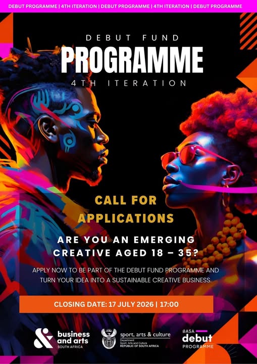 wetsim1's tweet photo. @basa_news BASA AND @SportArtsCultur 
 DSAC announce Fourth Iteration of the Debut Fund Programme

Catch the full story on https://t.co/EgyO4seW0g

#business
#debutfund
#arts
#youthmonth
#youthdevelopment

Regards

Morake Group
078 320 7803 (C/W) 
Morakegroupholdings@gmail.com https://t.co/bplFK22JVn