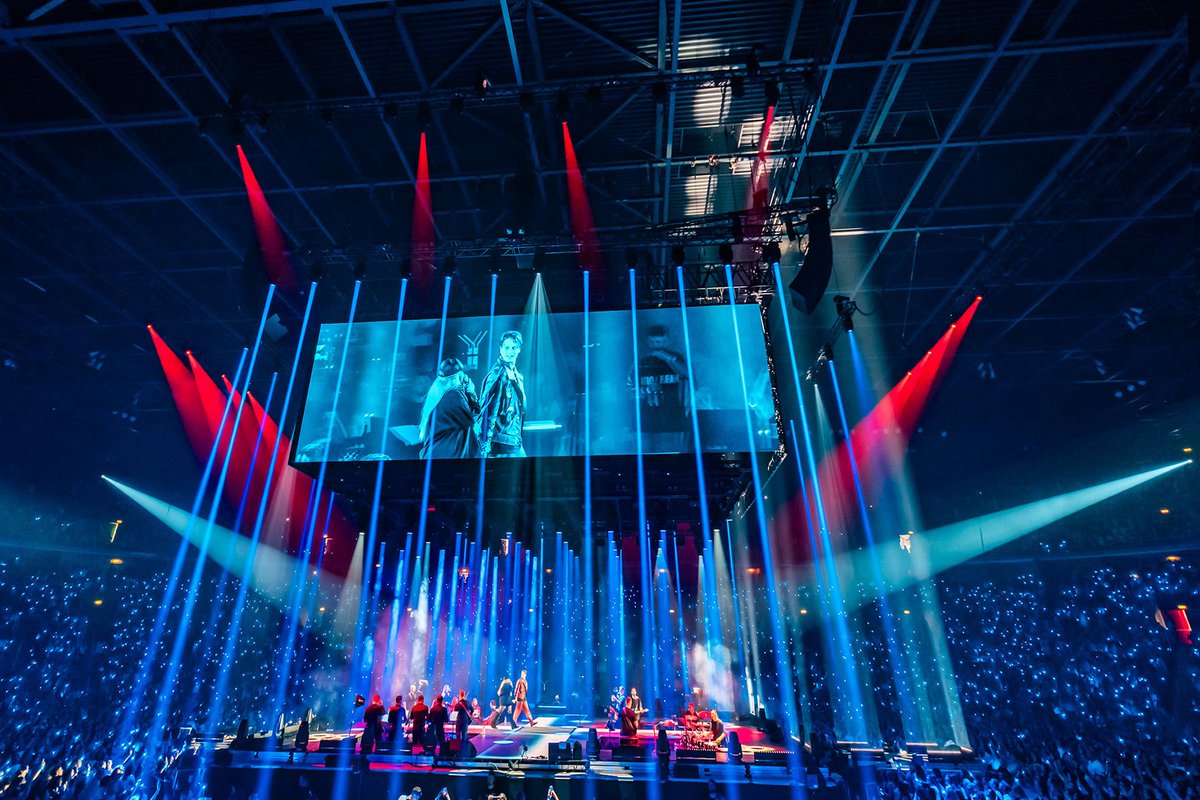 Robelighting's tweet photo. MOJO Rental Southeast Europe from Croatia were the first company in the Balkans to invest in @Robelighting’s new GigaPointe laser-phosphor source multipurpose luminaire, at the heart of a dynamic lighting &amp; stage design by Sven Kučinić from LumiLas LLC. https://t.co/bJuXFMCOTZ