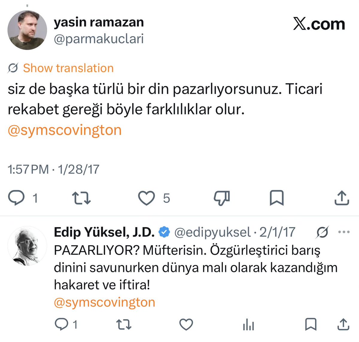 edipyuksel's tweet photo. 23 yıl Felsefe ve Mantık dersleri vermiş bir filozof olarak olaya tepkimi gösteriyorum. 

Bir filozof veya felsefe profesörü kendisiyle fotoğraf çekmek istemeyen öğrencisine zorla suratını dayatmaz. Onunla böylesi ilkel bir çekişmeye girişmez.  

Bir cezaevi gardiyanı gibi davranan Yasin Ramazan @parmakuclari Felsefe bölümünde profesör olmayı hak etmiyor. Hatta bu kafayla Felsefe lisans diplomasını bile hak etmiyor. 

 7 yıl önce burada bana iftira atmış. 

Diplomalı zorbayı tanıyıp twitini bulup bana ileten @MustafaKocaboa2’ya teşekkür. 

https://t.co/dpQpbfCd61