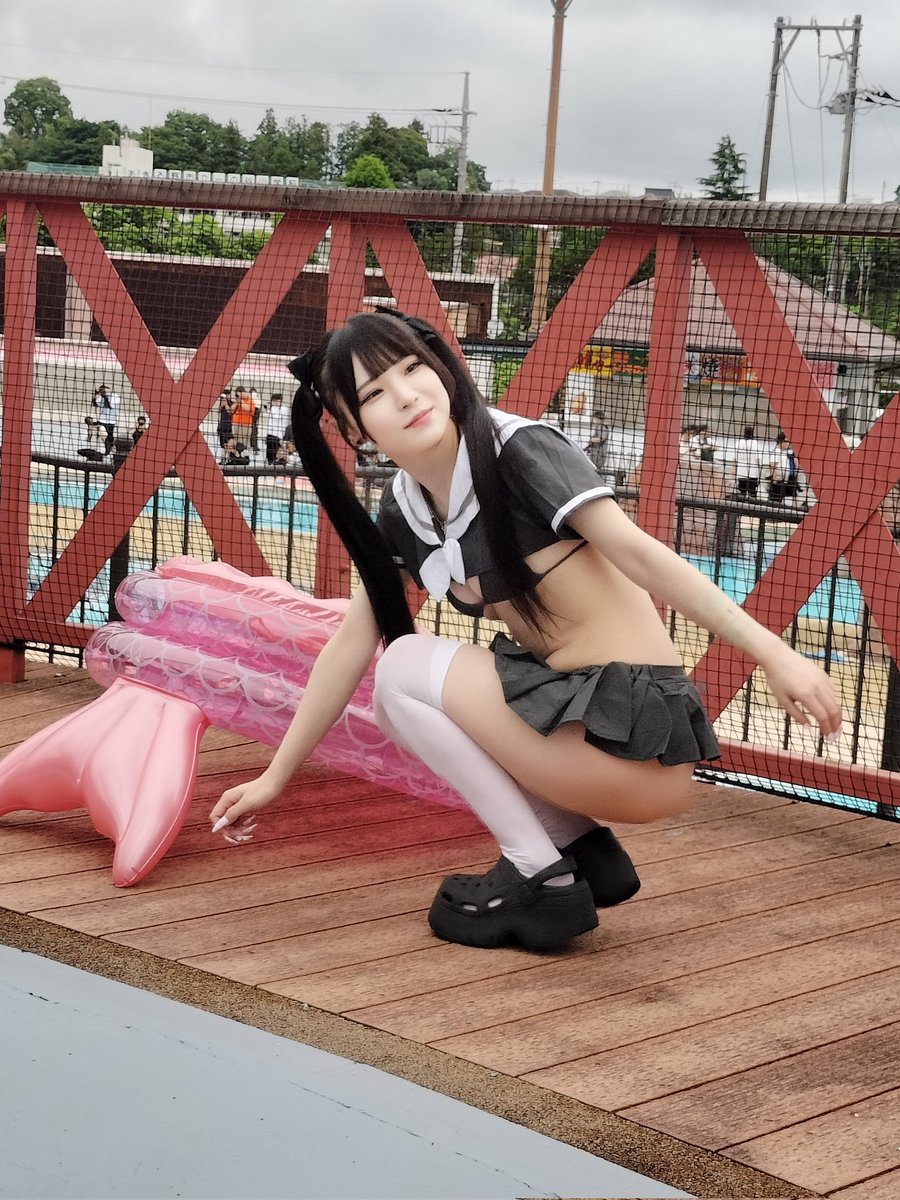 difk_man's tweet photo. 7/2 東京サマーランド
近代麻雀水着祭

音々暦いのり @ox_uo__ou_xo

用事が済んで時間も余ったから「バス時間まで可愛い子いたら撮っておこう」と思ってふらふらしていたところ、すごく可愛い子を発見してしまった💡 ̖́-

#近代麻雀水着祭2026 
#いかなきゃキンマー
#にゃんすき
#音々暦いのり https://t.co/BmunFllAfz