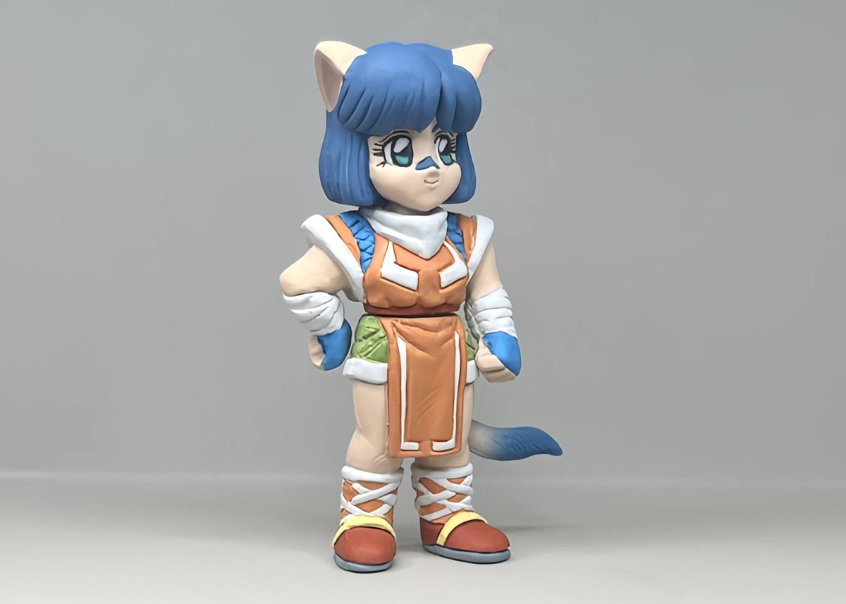甲竜伝説ヴィルガストシリーズより ガシャポンR.P.G.シリーズ シルビー
