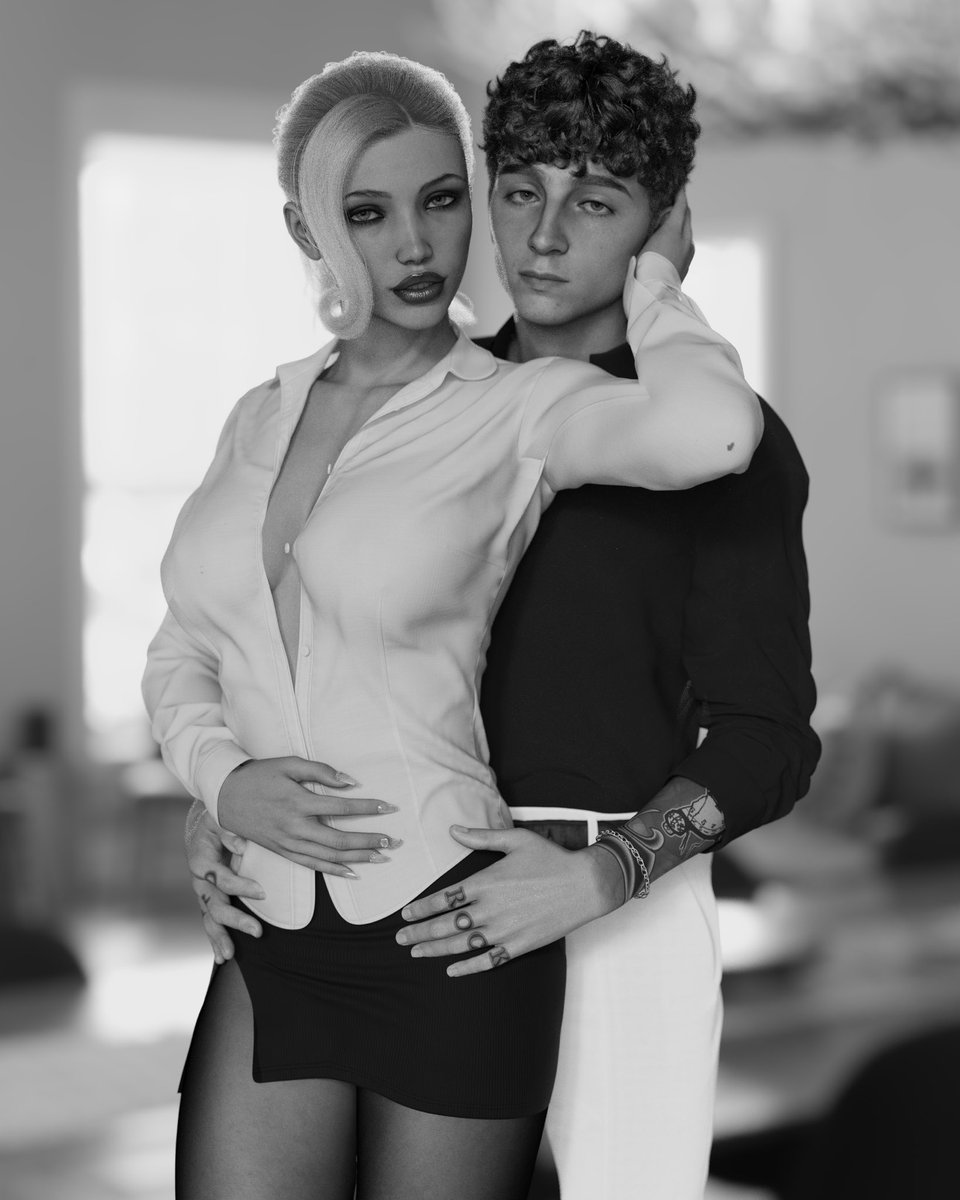 SnowChild3d's tweet photo. Black &amp; White… more to come soon https://t.co/qzHIKn3Dec
