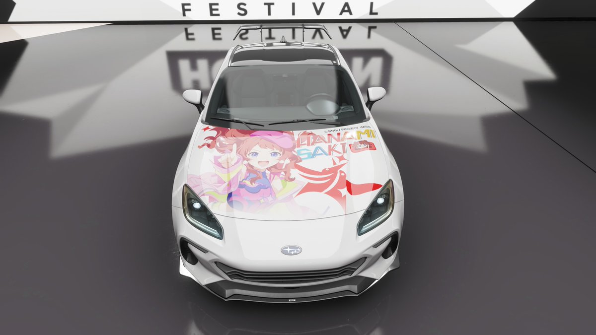 ❤️ガー    様   専用ページ❤️ ForzaHorizon6 学マスから花海咲季カー。 全面凝ってるけど背面が最高