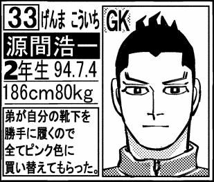 kamuy_official's tweet photo. 【誕生日記念!!】
本日7月4日は、当代最強のゴーリー・源間浩一の誕生日!!
圧倒的なタフネスとスキル、そして研ぎ澄まされた精神力でゴールを護る、狼之神の絶対的守護神!!
難攻不落の鉄壁の番犬、源間兄の誕生日をぜひお祝いしましょうッ!!
#ドッグスレッド https://t.co/Dvsf6Hb0VJ