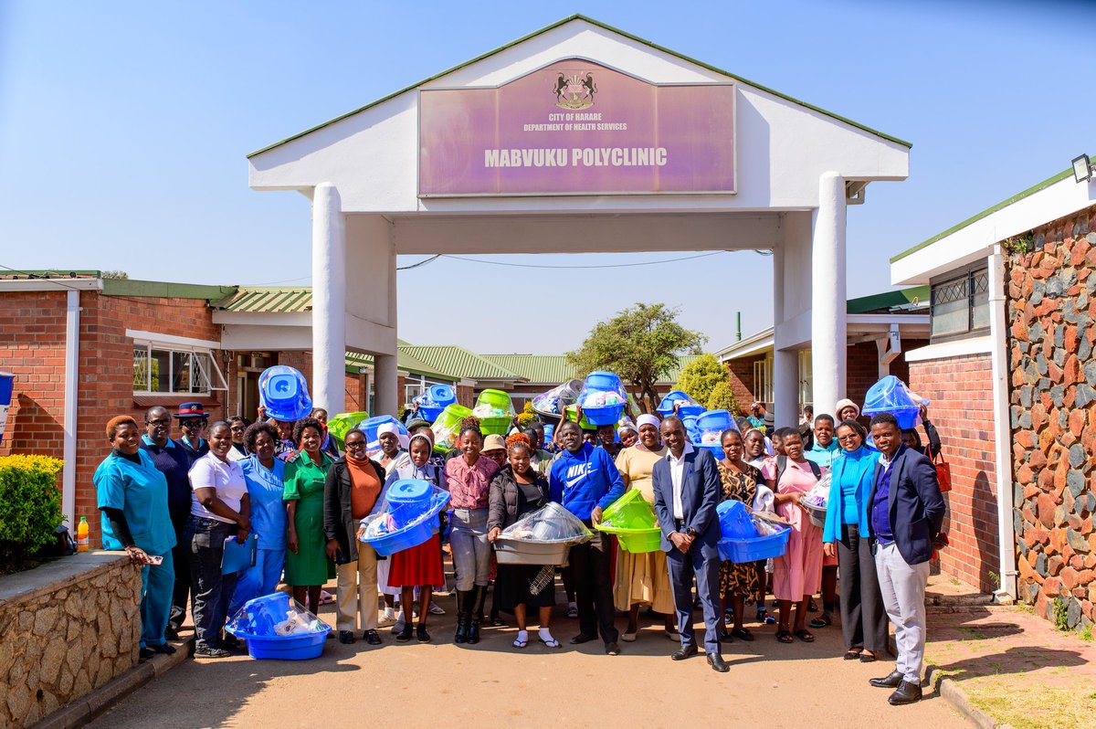 zsog_events's tweet photo. 🏌️‍♀️ ZSOG is proud to have donated maternity hampers to Mabvuku Polyclinic and Edith Opperman Maternity Clinic following our Charity Golf Day. Thank you to our golfers, sponsors, partners, and doctors for helping us support expectant mothers in need.

#ZSOG #CharityGolfDay https://t.co/uG58V7IGas