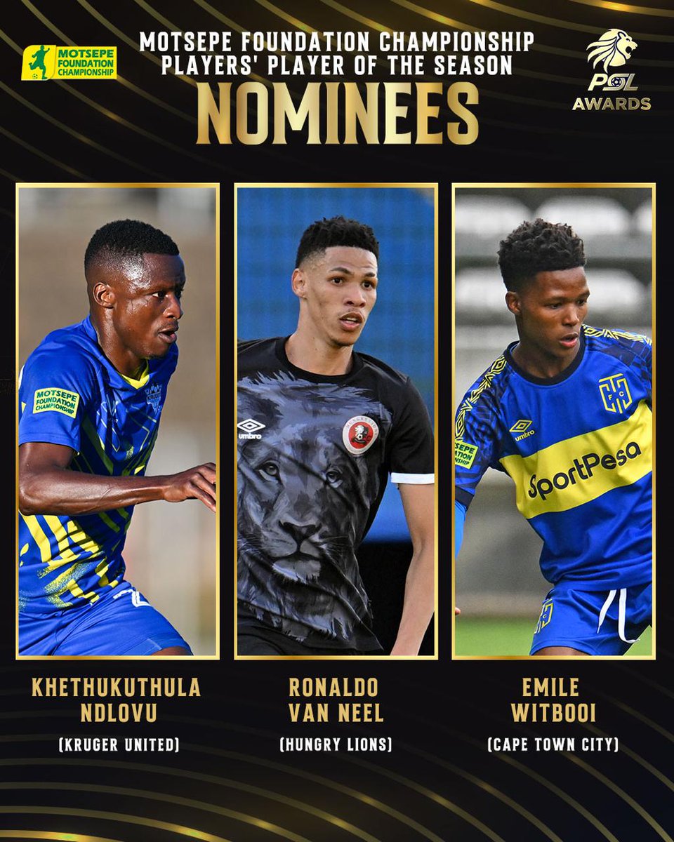 OfficialPSL's tweet photo. #PSLAwards2026: Here are the nominees for the #MotsepeFoundationChampionship Players' player of the Season. https://t.co/EzACpGhAJf