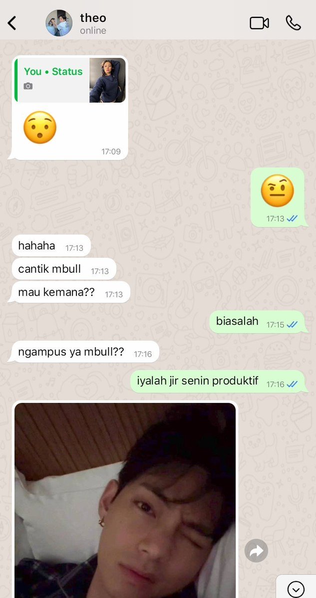 lexxarur's tweet photo. #carnissus #taennie wantwit 
theo dan mbull sebelum pacaran ( part dua ) https://t.co/xmsxdkofXM