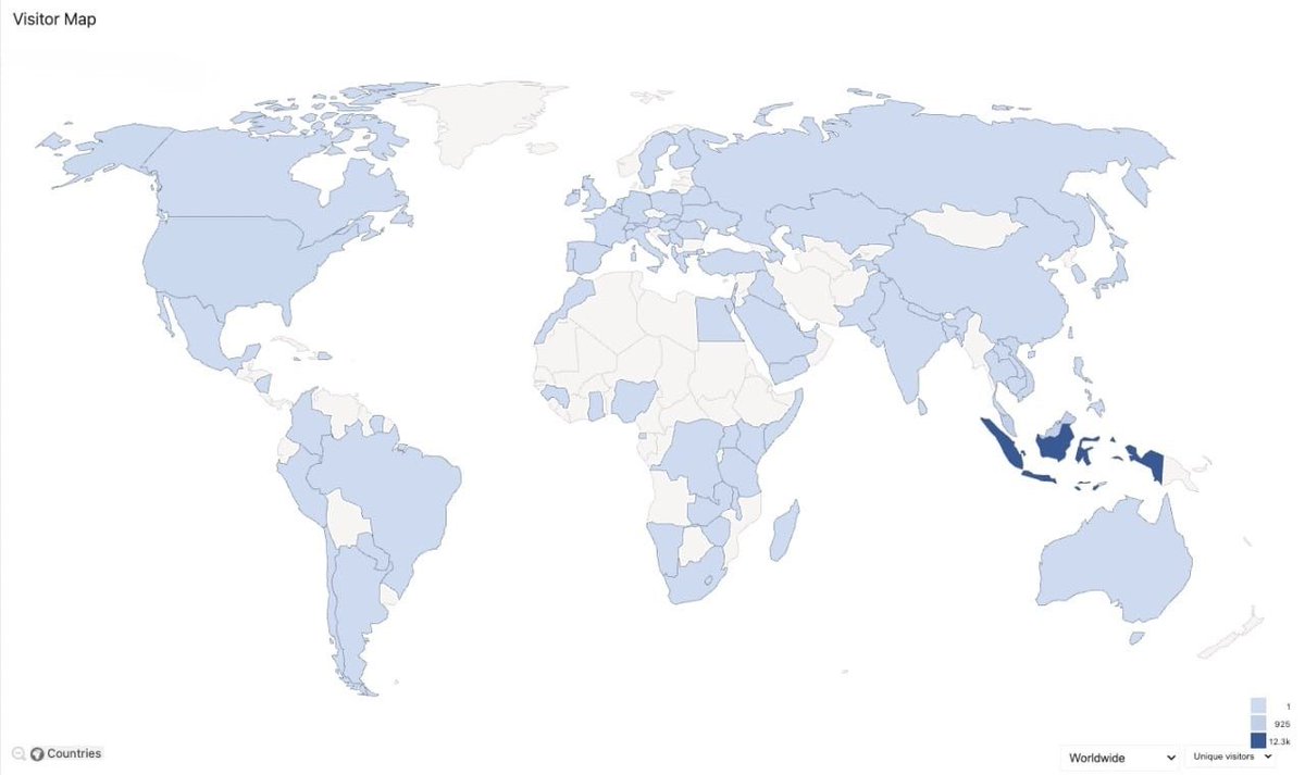 0xNeurobro's tweet photo. This is just one day on Neurobro🌍

Our mobile app is now used in 192 countries - nearly every country on earth. The map below is what a single day of activity looks like:

➞ 15,000-20,000 daily active users
➞ Users in 192 countries
➞ 1k+ new installs daily
➞ 4.9 stars on App & Play store

A massive update is coming next week that will push these numbers much higher!