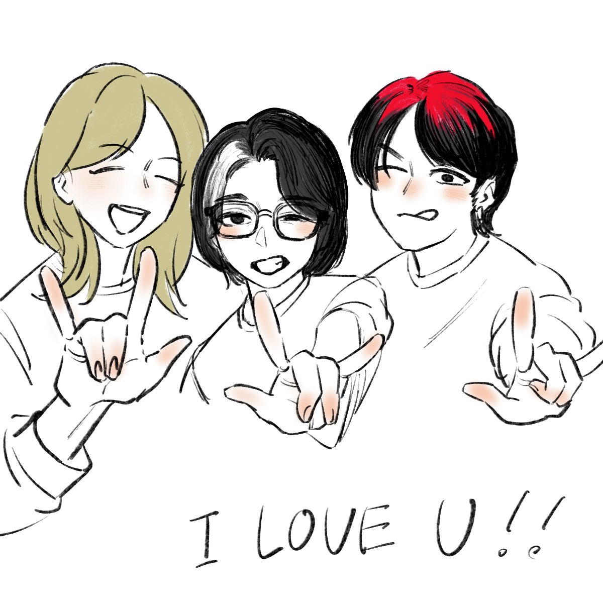 Retori_404's tweet photo. We love you ！！！！！！！！！！ https://t.co/Baazw3Lavo