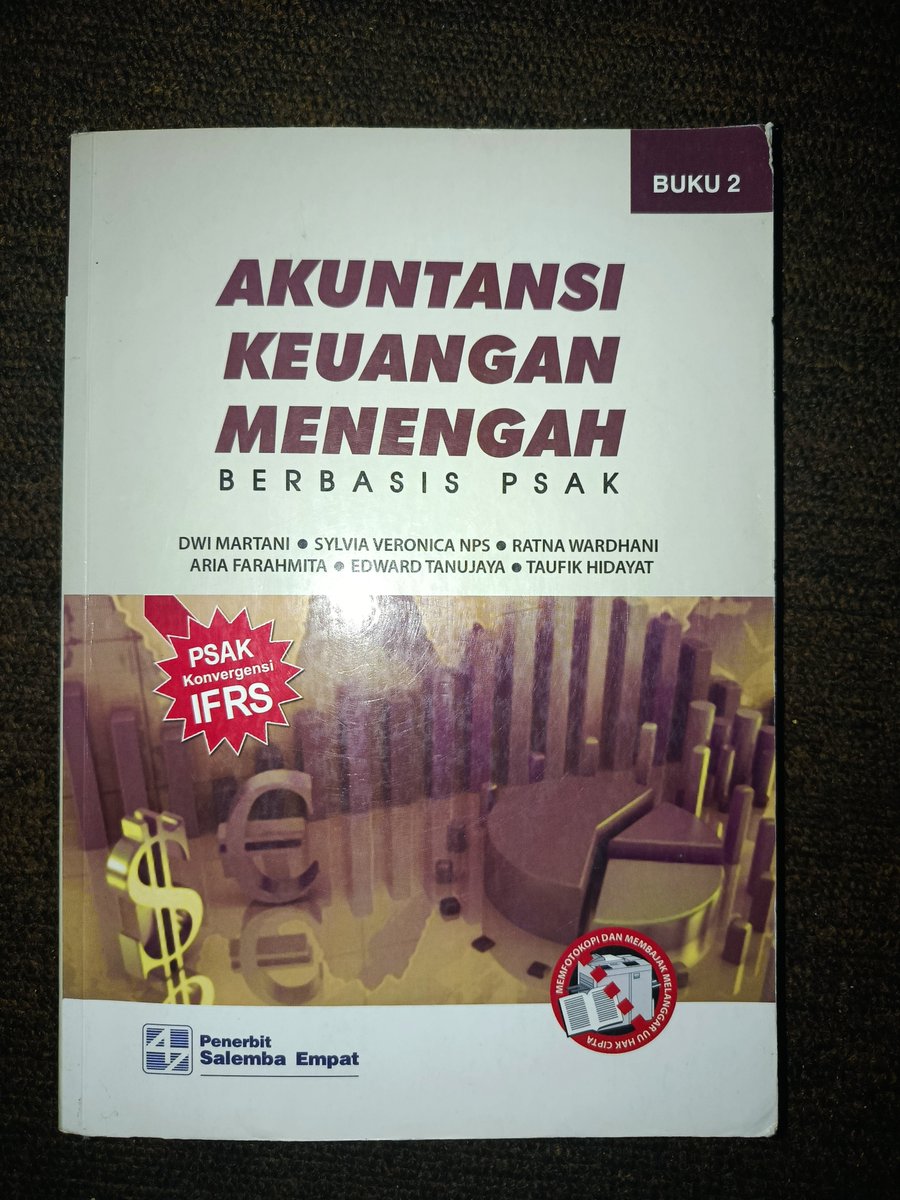 saarchix's tweet photo. Akuntansi keuangan menengah buku 2
Dwi Martani
40k https://t.co/M5hmo5FxHp