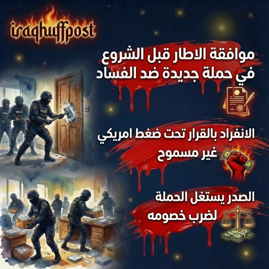 iraqhuffpost's tweet photo. تسويات مرتقبة مع ‘حيتان الفساد’.. وسياسيون مخضرمون في القائمة بضغط امريكي

هف بوست عراقي (hpi)(الحقيقة بلا فلتر 🔥):

#هف_بوست_عراقي https://t.co/HsN3817auz