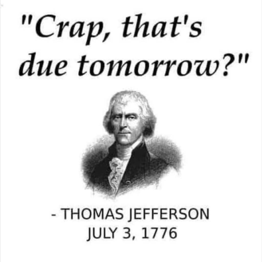 herbkim's tweet photo. Here’s to the lazy ones. The misfits. The rebels. 😂🇺🇸🔥 https://t.co/OH394rpZtx